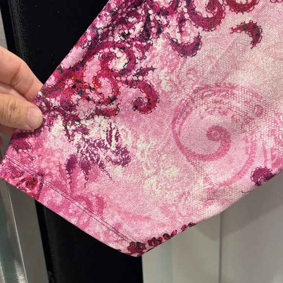 Catherines Pink and Purple Patterned Tunic - Picture 4 of 7